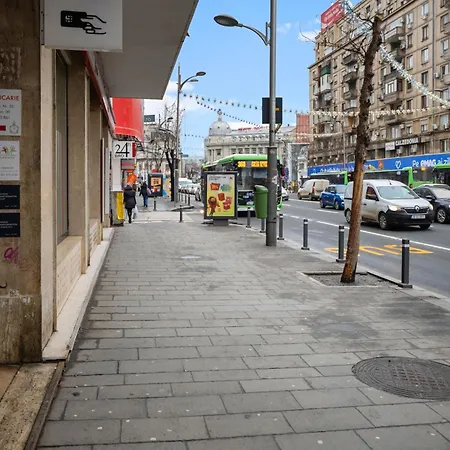 Stepup Apartment, Center Bucharest, Magheru Blvd View, Elegant Apartman